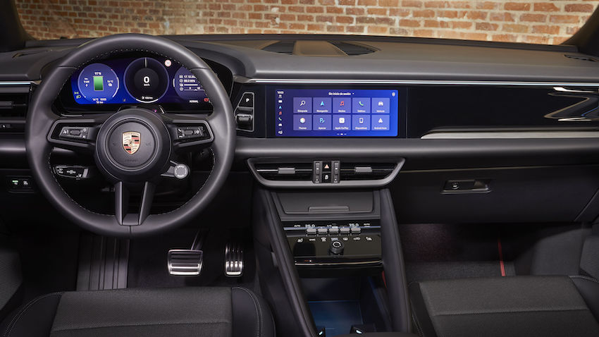 INTERIOR-Porsche-Macan-Spirit Porsche Macan Spirit Pack: exclusividad, deportividad y tecnología eléctrica en una serie limitada