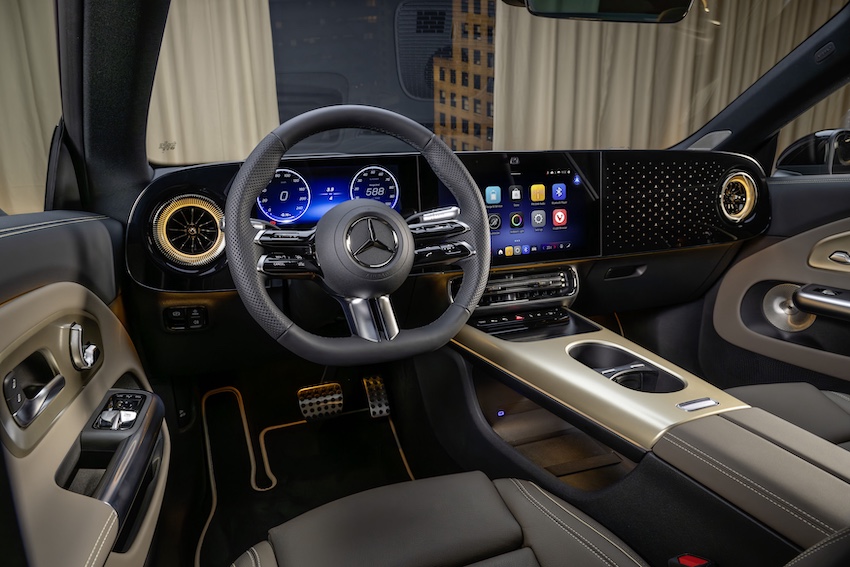 Mercedes-CLA-interior El Mercedes-Benz CLA, elegido The Car of the Year 2026 en Europa