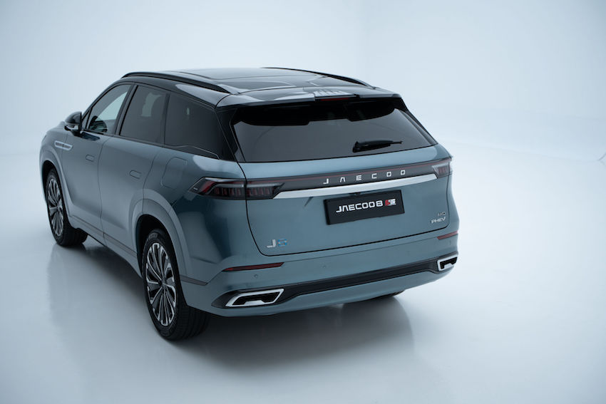 JAECOO-8-SHS-129 JAECOO 8 SHS: el nuevo buque insignia híbrido enchufable que redefine el lujo tecnológico en el segmento D