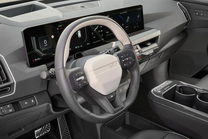 KIA-EV5-MULTIMEDIA Versátil y confortable: el Kia EV5 acerca el SUV eléctrico a un público más amplio