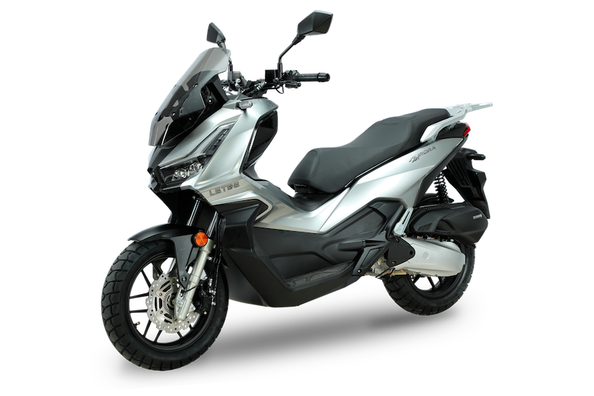 Aurora-sombra-gris-i45-zq-fofont La LETBE Aurora 125 llega al mercado: el scooter ADV urbano con espíritu aventurero por 2.390 euros