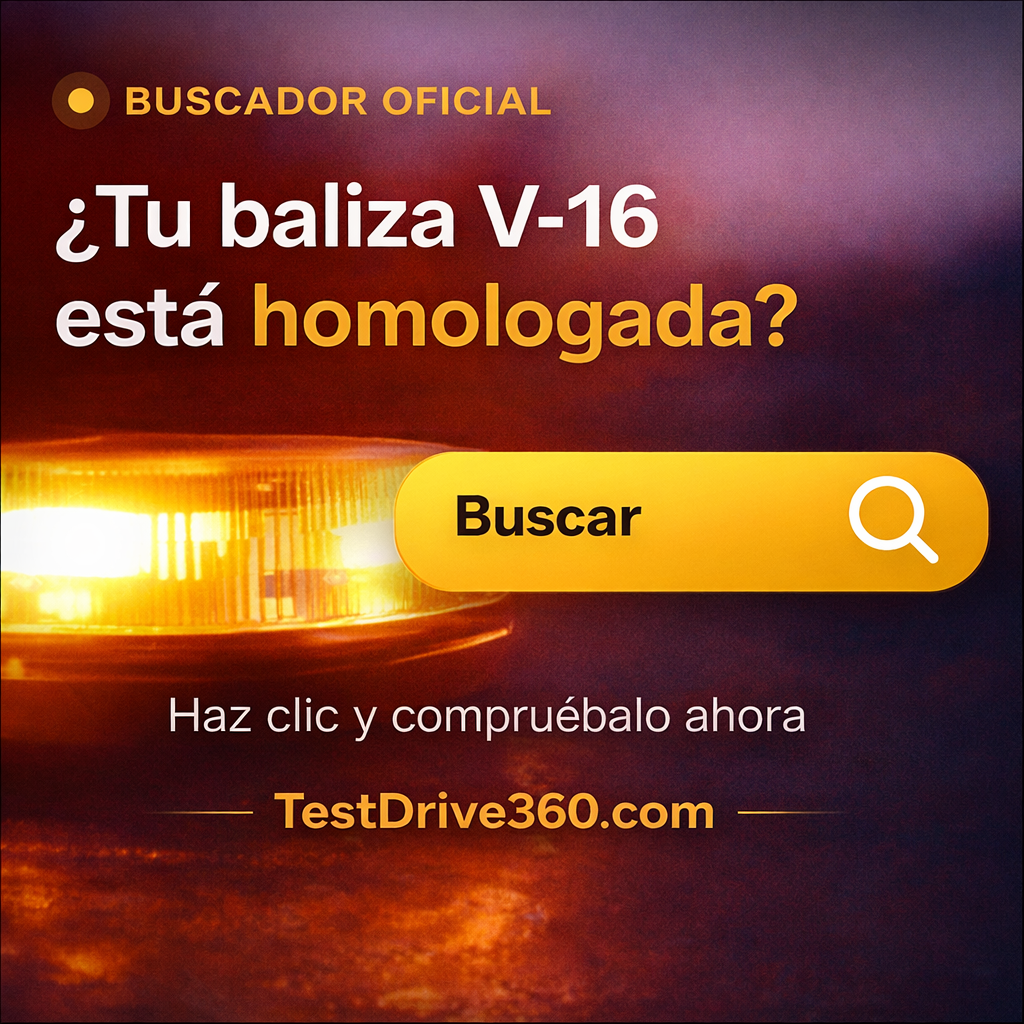 Buscador de homologación baliza V-16
