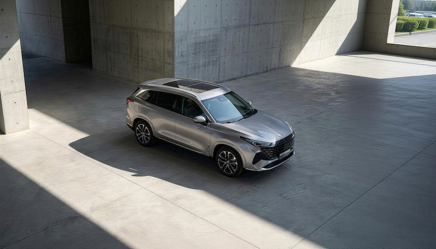 MG-S9-imagen-cenital Nuevo MGS9 PHEV: el SUV de 7 plazas con etiqueta CERO que quiere poner patas arriba su segmento