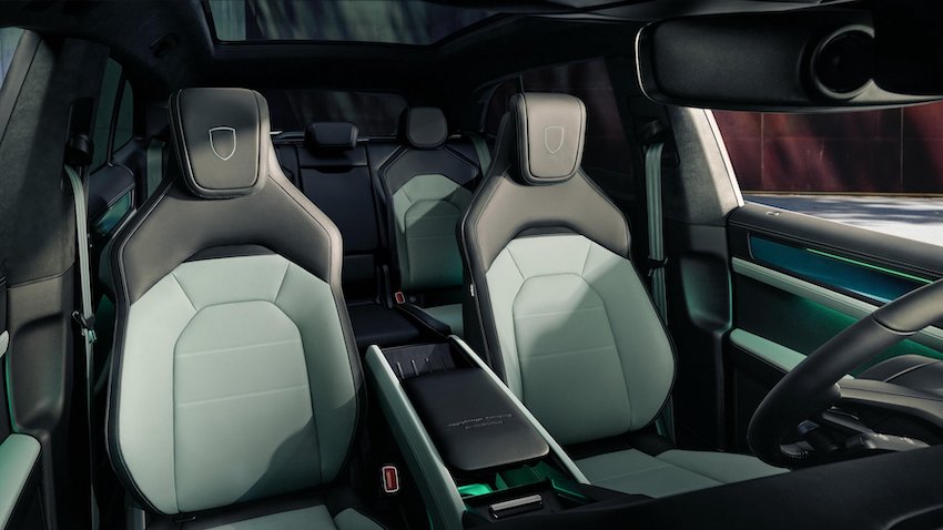 Porche-Cayenne-S-asientos Porsche amplía su gama de SUV eléctricos con el nuevo Cayenne S Electric de 544 CV