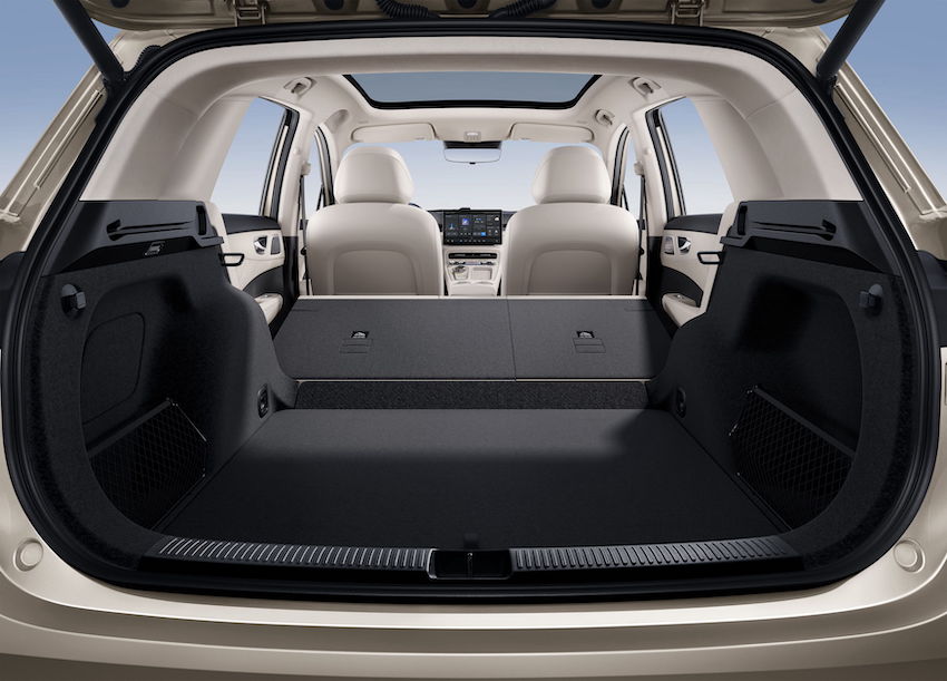 Trunk-Whole MG S6 EV: diseño, tecnología y hasta 530 km de autonomía para el nuevo SUV eléctrico familiar de la marca