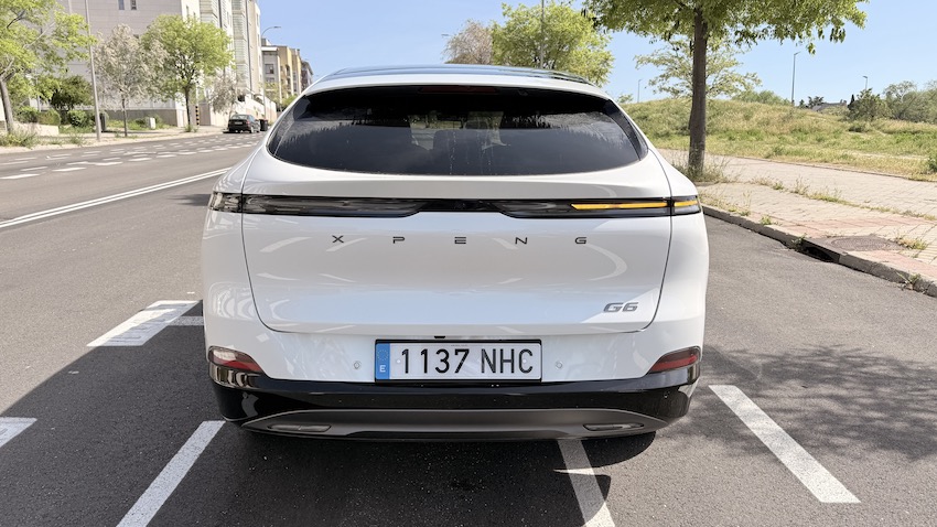 Xpeng-G6-parte-trasera Nuevo XPeng G6: mismo SUV coupé, mucho más serio cuando toca viajar