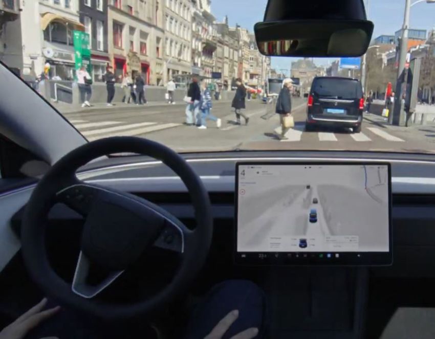 tesla-fsd-4 Tesla acerca el FSD a Europa y España podría recibirlo este verano