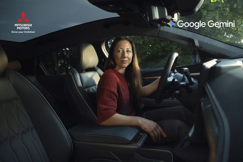 Mitsubishi-Motors Google y Gemini integrados