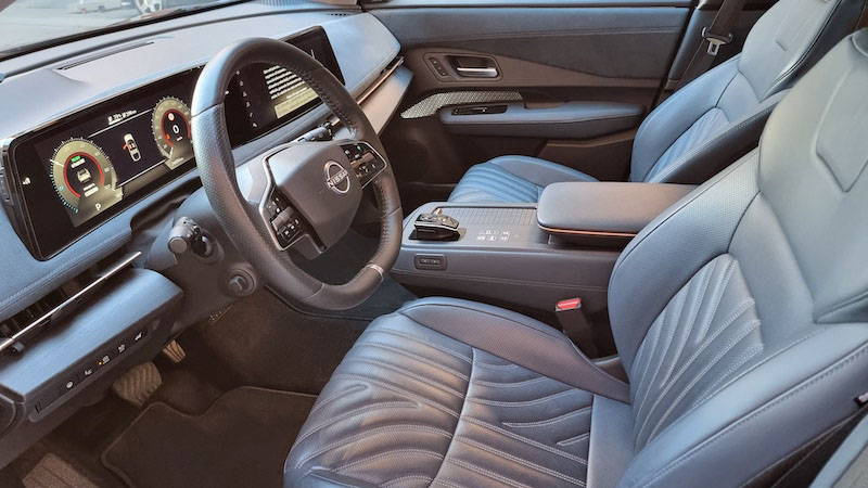 FOTO-INTERIOR Nissan Ariya e-4ORCE: Revolución Eléctrica con Sello Japonés