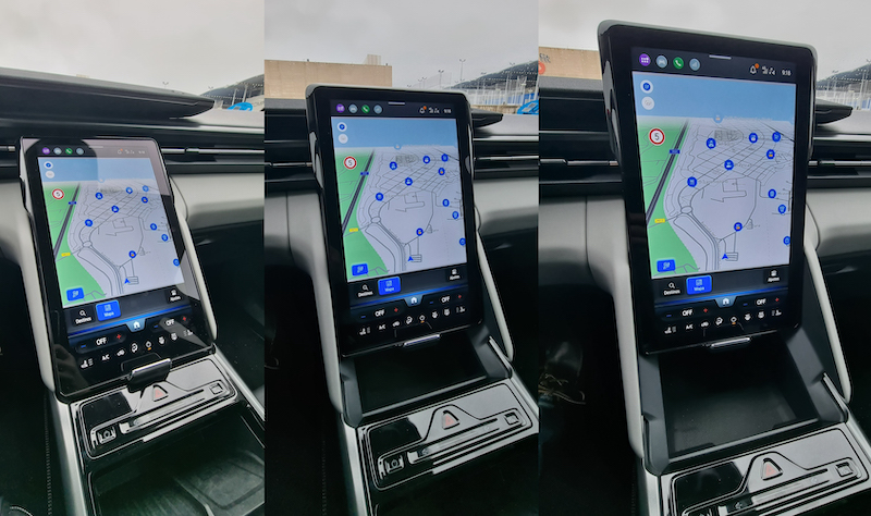 Pantalla Ford Explorer EV RWD: propulsión eléctrica y alma viajera