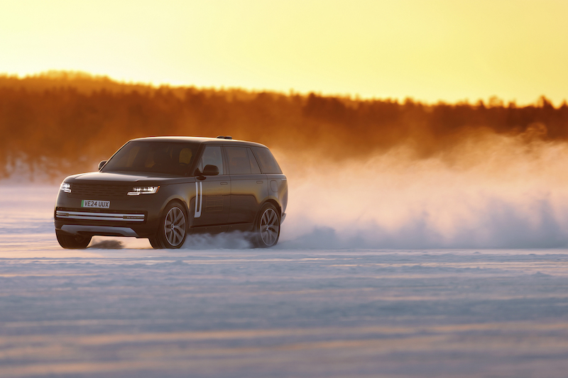 RR_Electric_TD_250425_011 El Range Rover Eléctrico supera las pruebas invernales extremas y completa su ciclo de desarrollo