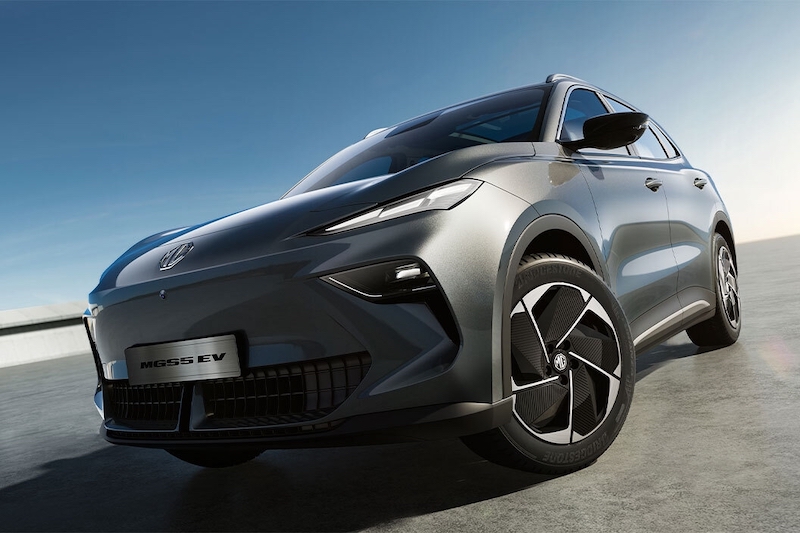 MGS5-EV05 MG desvela el nuevo MGS5 EV y revoluciona su logística de recambios en Automobile Barcelona 2025