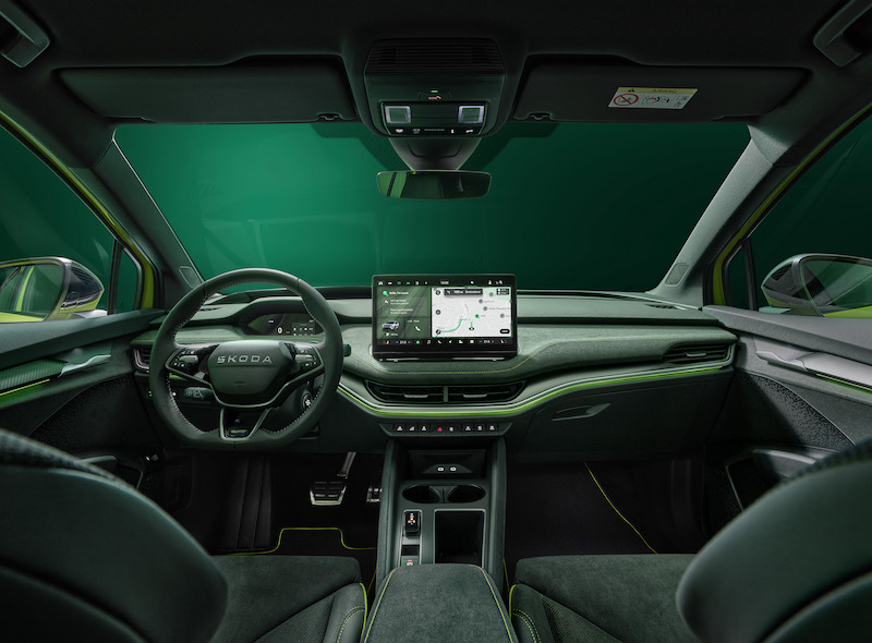 elroq-rs-64 Skoda lanza el nuevo Elroq RS el SUV compacto eléctrico más potente de su historia