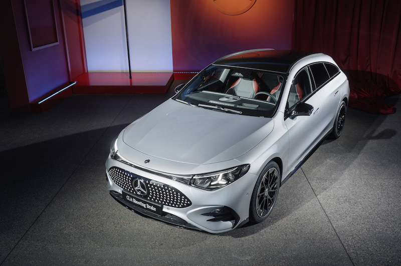 CLASB1 Mercedes-Benz CLA Shooting Brake eléctrico, más espacio, más tecnología, cero emisiones