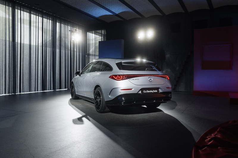 CLASB3 Mercedes-Benz CLA Shooting Brake eléctrico, más espacio, más tecnología, cero emisiones