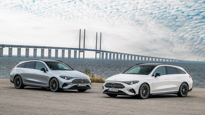 CLASB6 Mercedes-Benz CLA Shooting Brake eléctrico, más espacio, más tecnología, cero emisiones