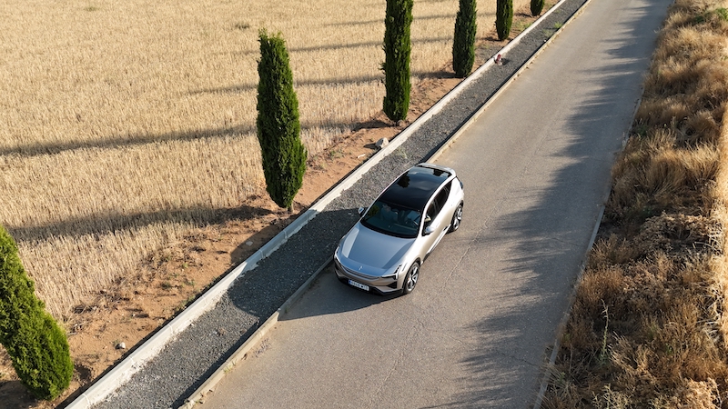 delantera-arriba Polestar 3 Long Range Dual Motor 360 kW