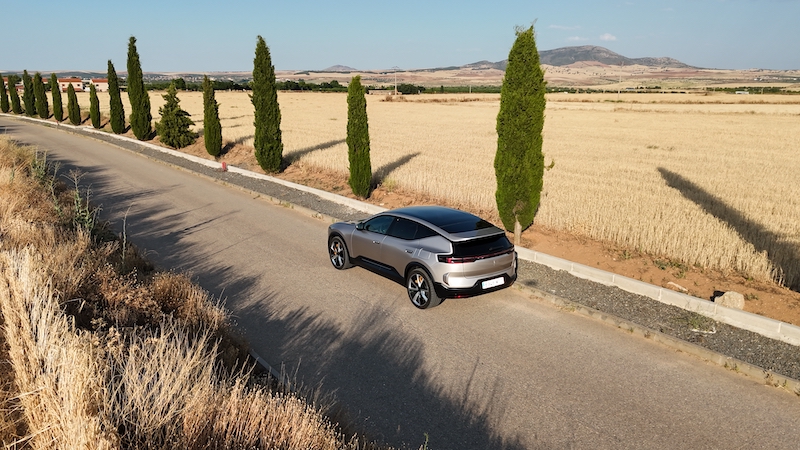 lateral-trasera-al-volante Polestar 3 Long Range Dual Motor 360 kW