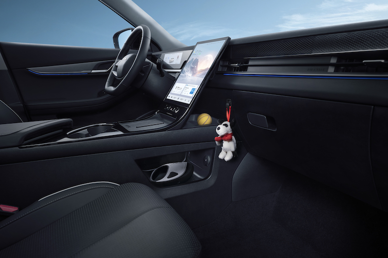 Front-row-storage-前排储物 JAECOO 5 el SUV que desafía al mercado desde 19.990 euros
