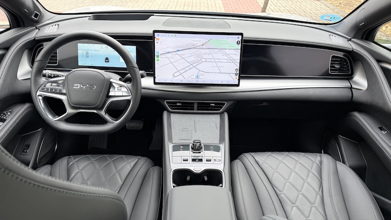 BYD-SEALION-7-INTERIOR Probamos el BYD Sealion 7 AWD Excellence: el SUV eléctrico que conquista el territorio premium