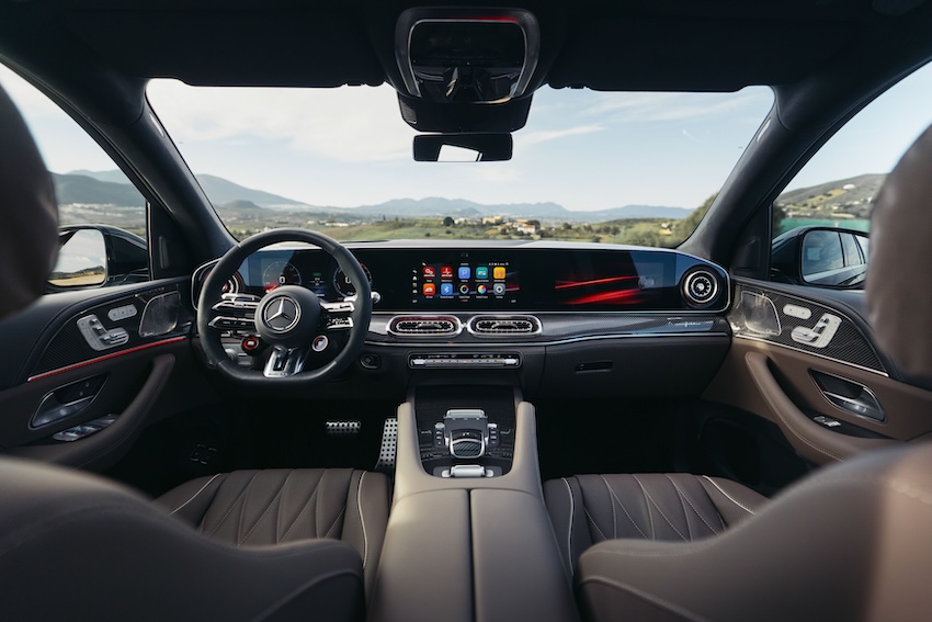 Mercedes-GLE-interior Los nuevos Mercedes-AMG GLE 53 4MATIC+ y GLE 53 HYBRID 4MATIC+ el rendimiento se encuentra con la eficiencia