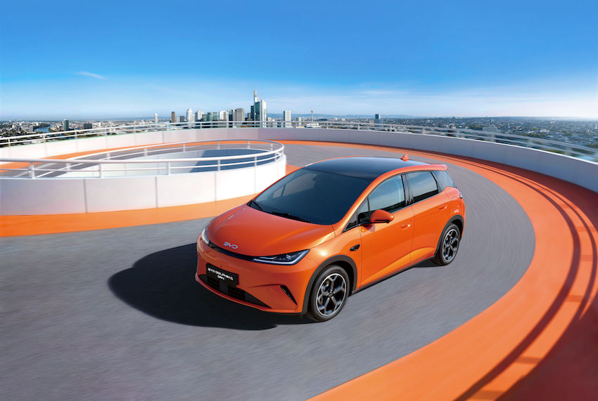 Nuevo BYD DOLPHIN G DM-i presentado para Europa