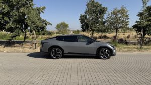 Kia EV4 Fastback GT-Line durante nuestra prueba