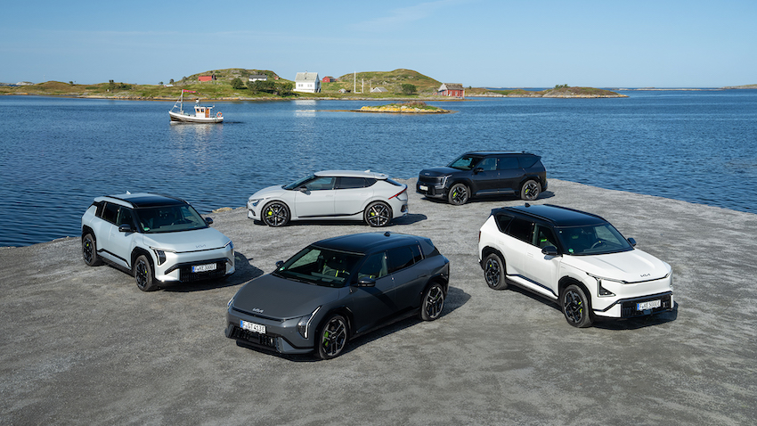 Gama Kia GT eléctrica con EV3 GT, EV4 GT, EV5 GT, EV6 GT y EV9 GT