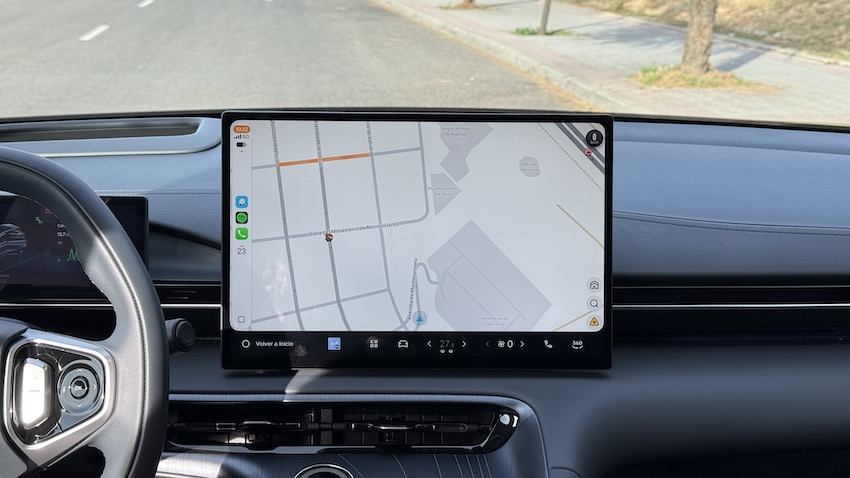 Geely-E5-pantalla-multimedia Prueba Geely E5 MAX+: un SUV eléctrico de 218 CV