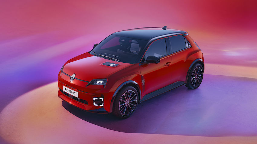 R5 E-Tech eléctrico rojo