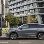 Skoda kodiaq aparcado cargado